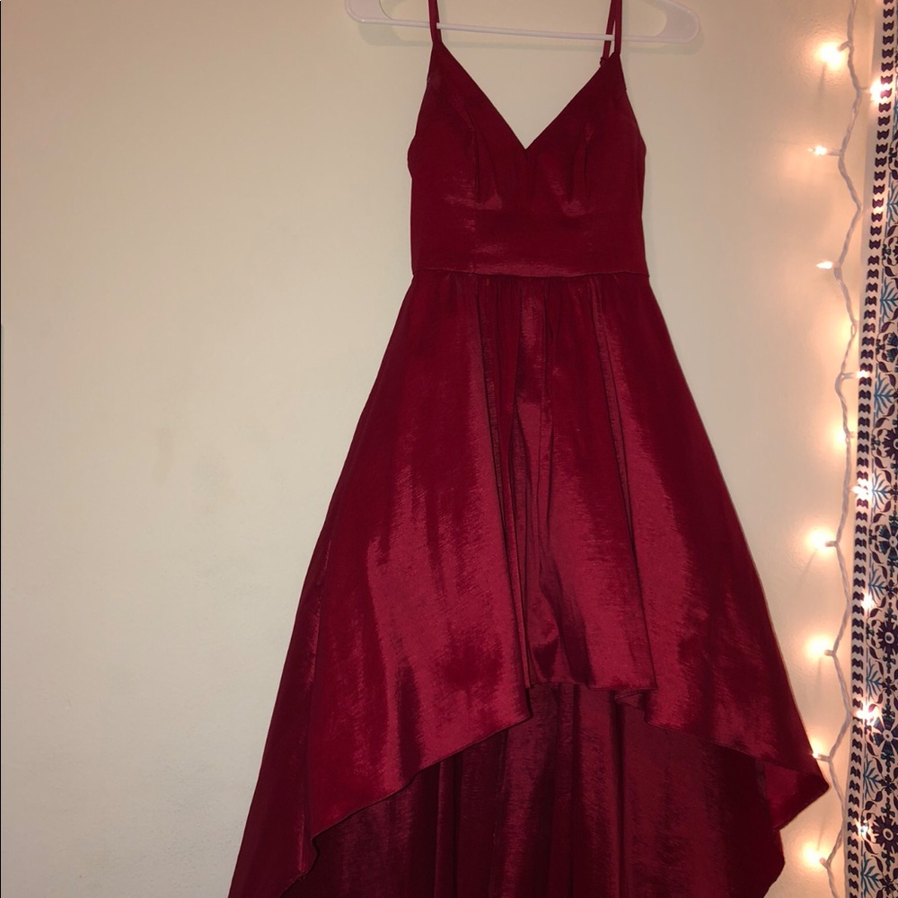 Red holiday dress
